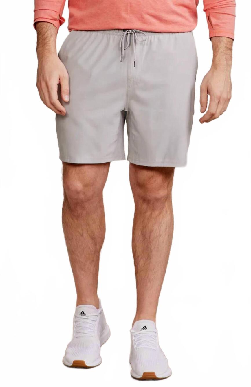 NEW TASC men's vital shorts in glacier grey